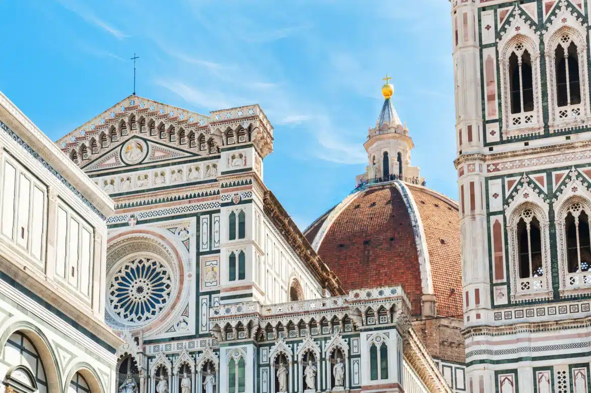 Cathedral,Santa,Maria,Del,Fiore,In,Florence,,Italy. Top Cities for Architecture